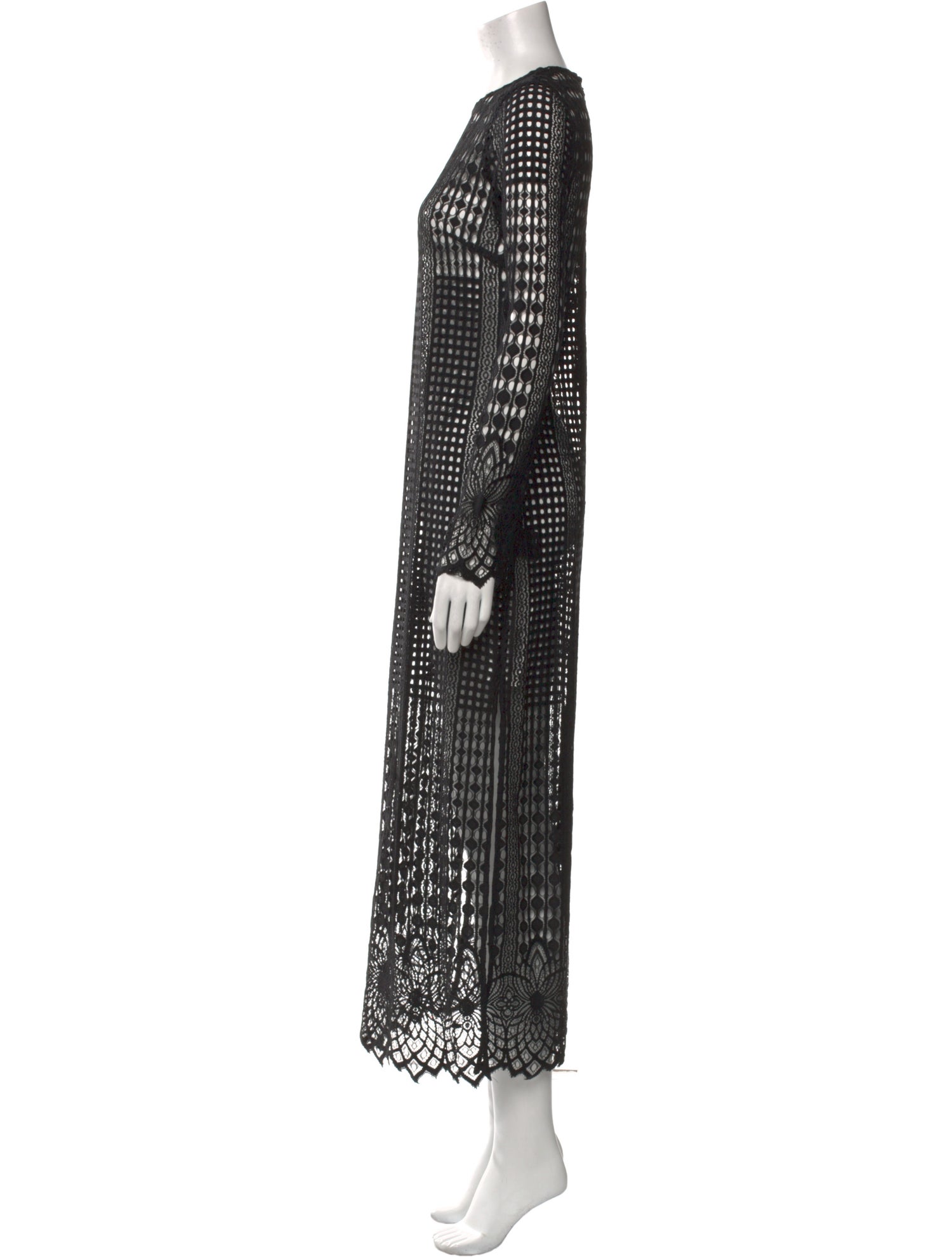 Mr. Larkin Crew Neck Long Dress